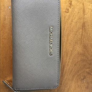 Taupe MK wallet